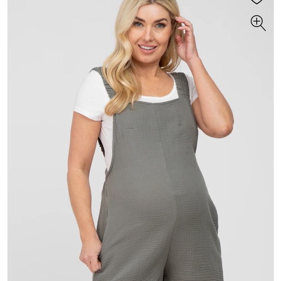 Pinkblush olive romper - Picture 2 of 6